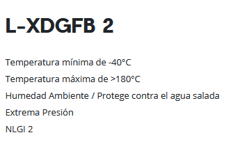 Ejemplo de clasificación ISO 6743-9